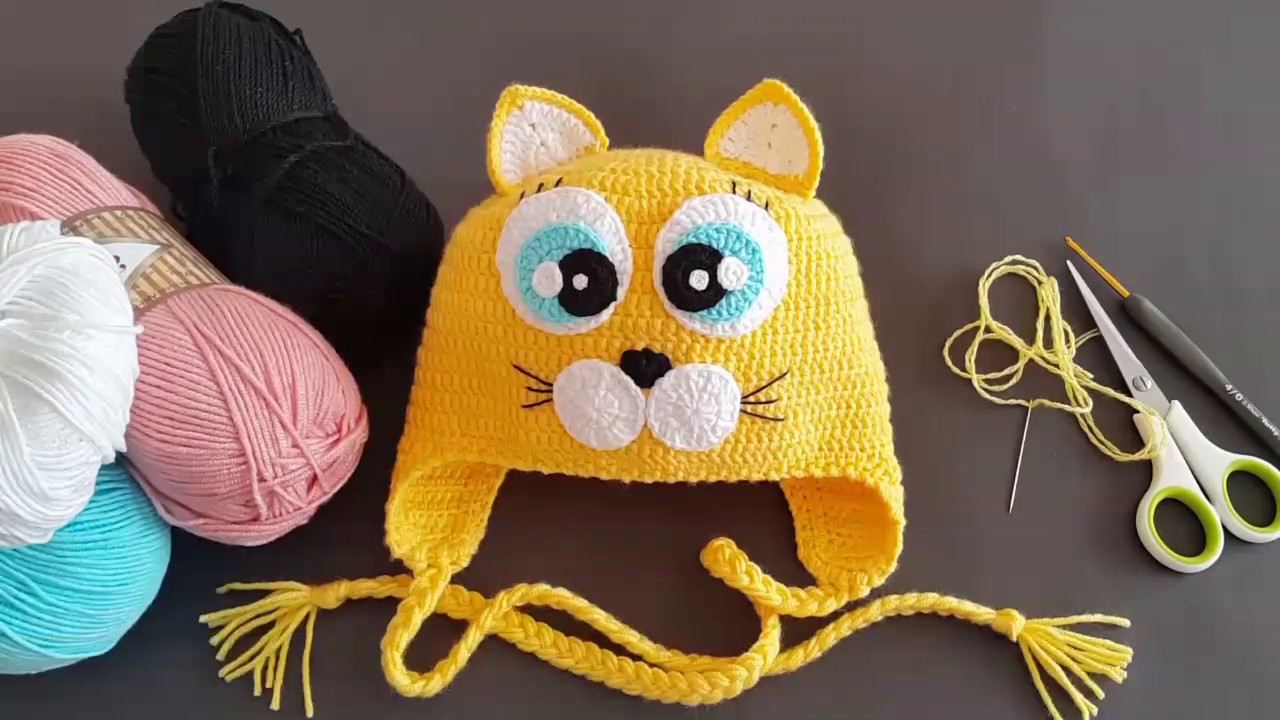 Kedi Bere Yapımı/ Baştan Sona Detaylı Anlatım #knitting #örgümodeli #kendinyap